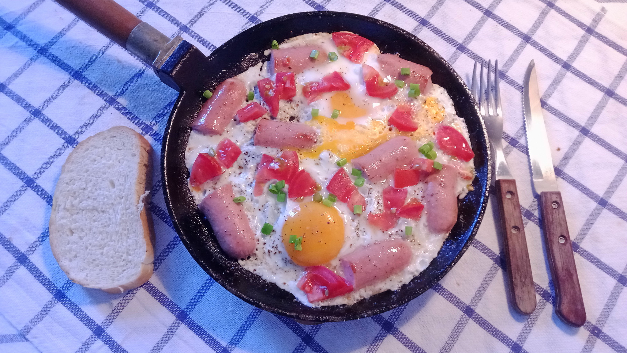 Fried eggs - My, Cooking, Eggs, A life, Longpost