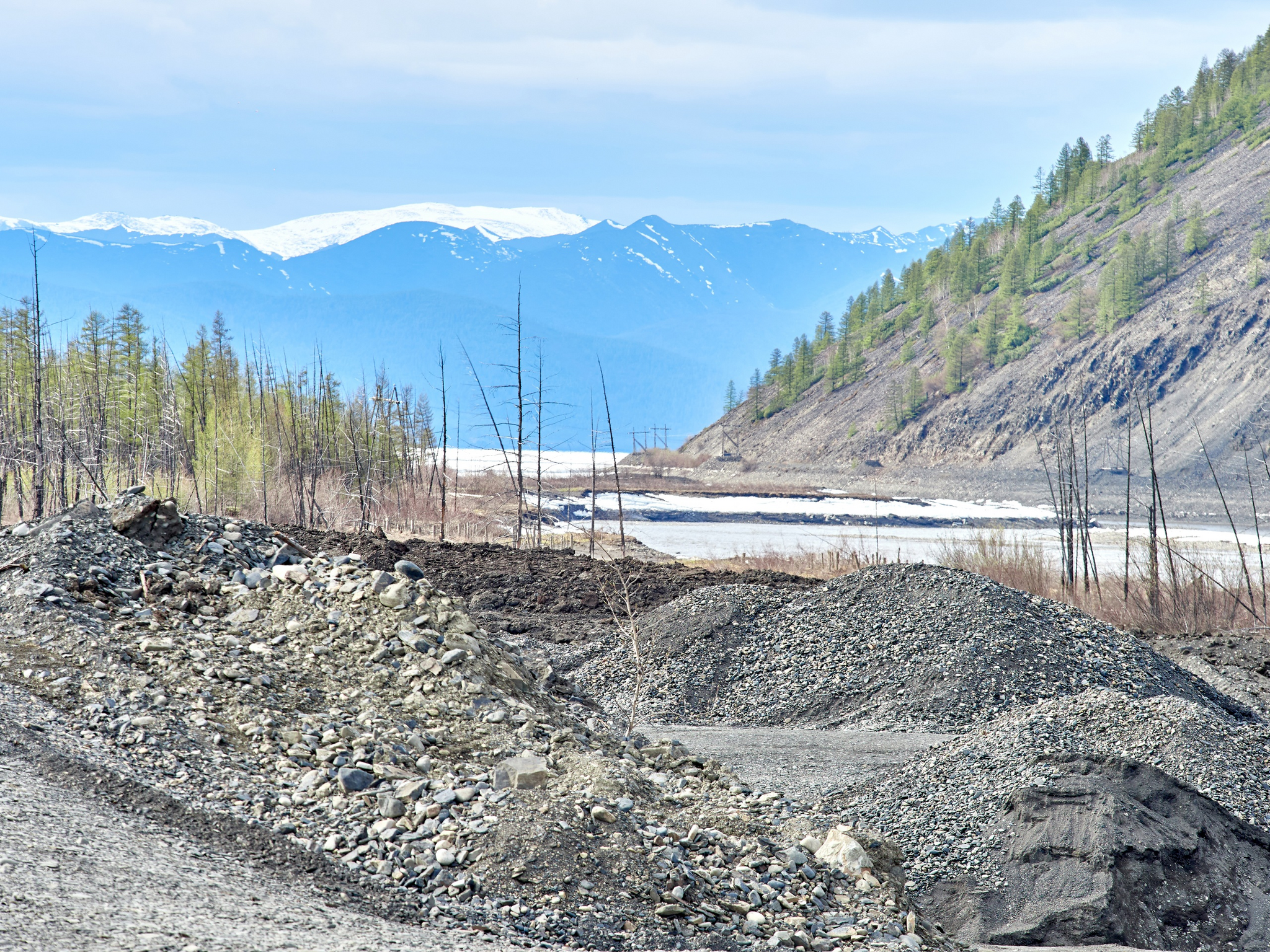 A bit of Kolyma in the feed - My, Landscape, The photo, Kolyma, Clouds, Hills, The mountains, Gold, Longpost