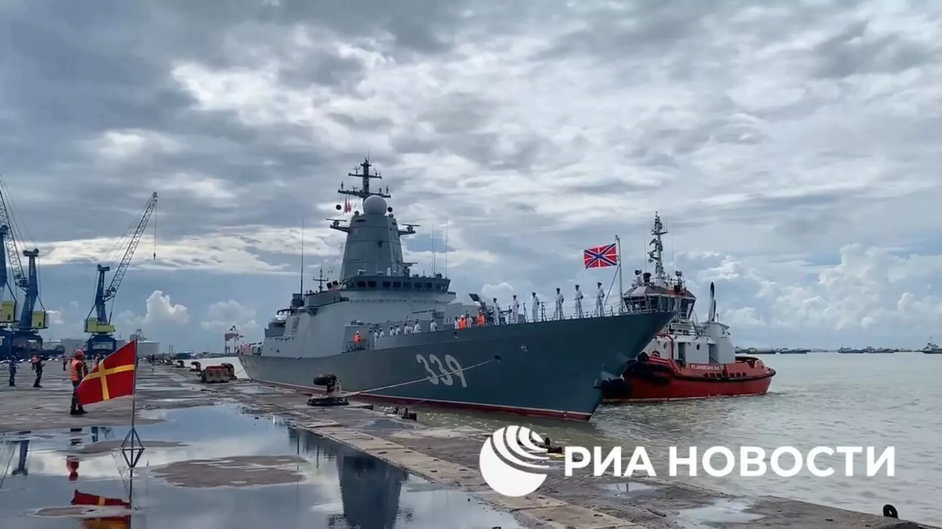 Russian and Indonesian navies begin first joint exercises - Politics, news, Media and press, Russia, Indonesia, Navy, Teachings