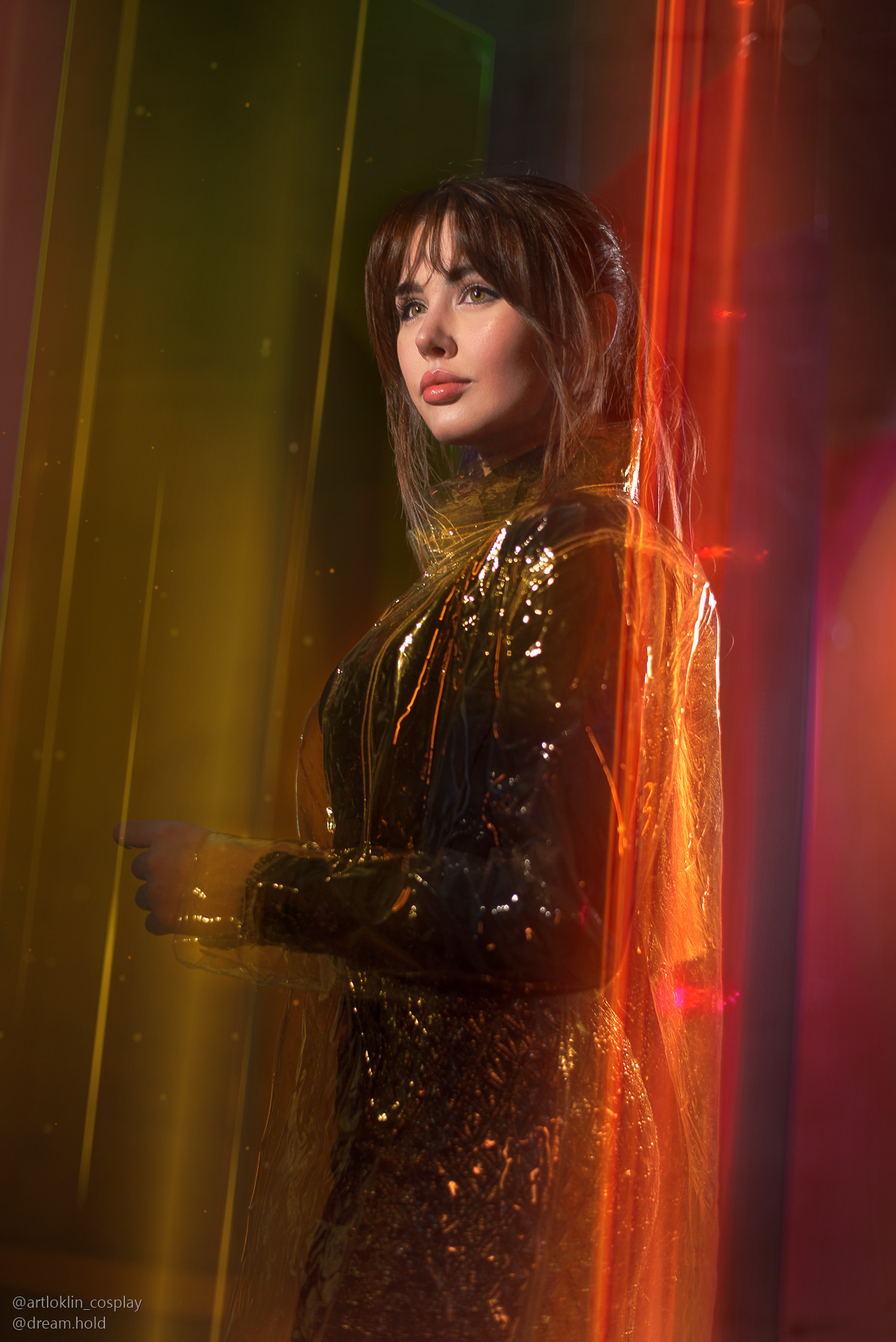 Are you lonely? I can help! - My, Cosplay, PHOTOSESSION, Blade runner, Blade Runner 2049, Cyberpunk, Cyberpunk 2077, Fashion model, Cosplayers, Joy (Blade Runner), Ana de Armas, Longpost