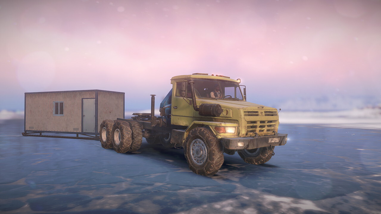 Snowrunner - Kola Peninsula - My, Computer games, Snowrunner, Truck, Longpost