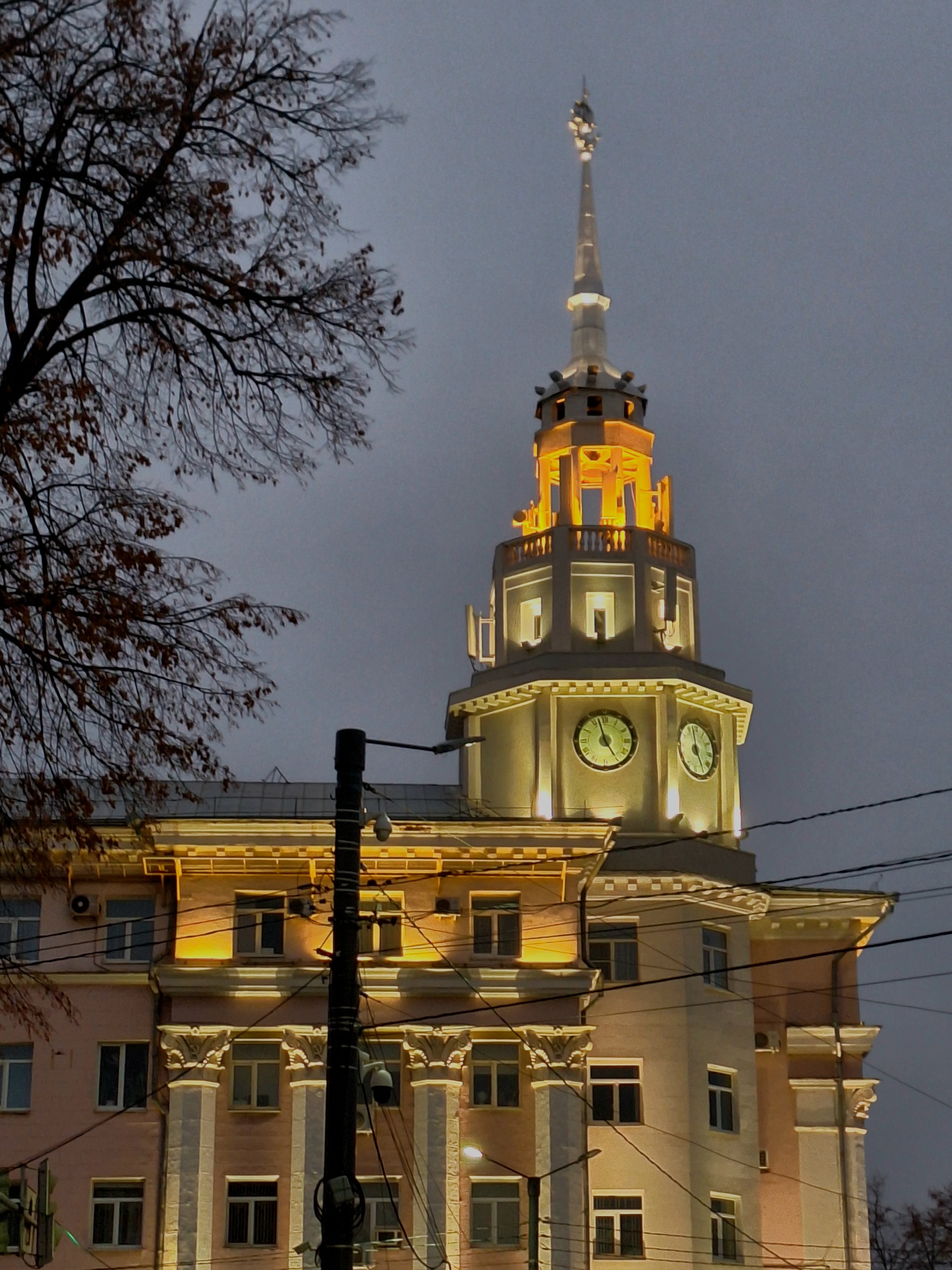 Evening walk in the center of Voronezh - My, Voronezh, Centre, Mobile photography, Photo processing, Beginning photographer, Autumn, Longpost