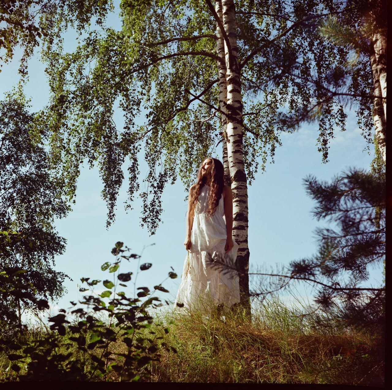 Summer sketches on Lyubitel - My, Kodak, The photo, Girls, Summer, Film cameras, The film did not die, Lovers, Longpost