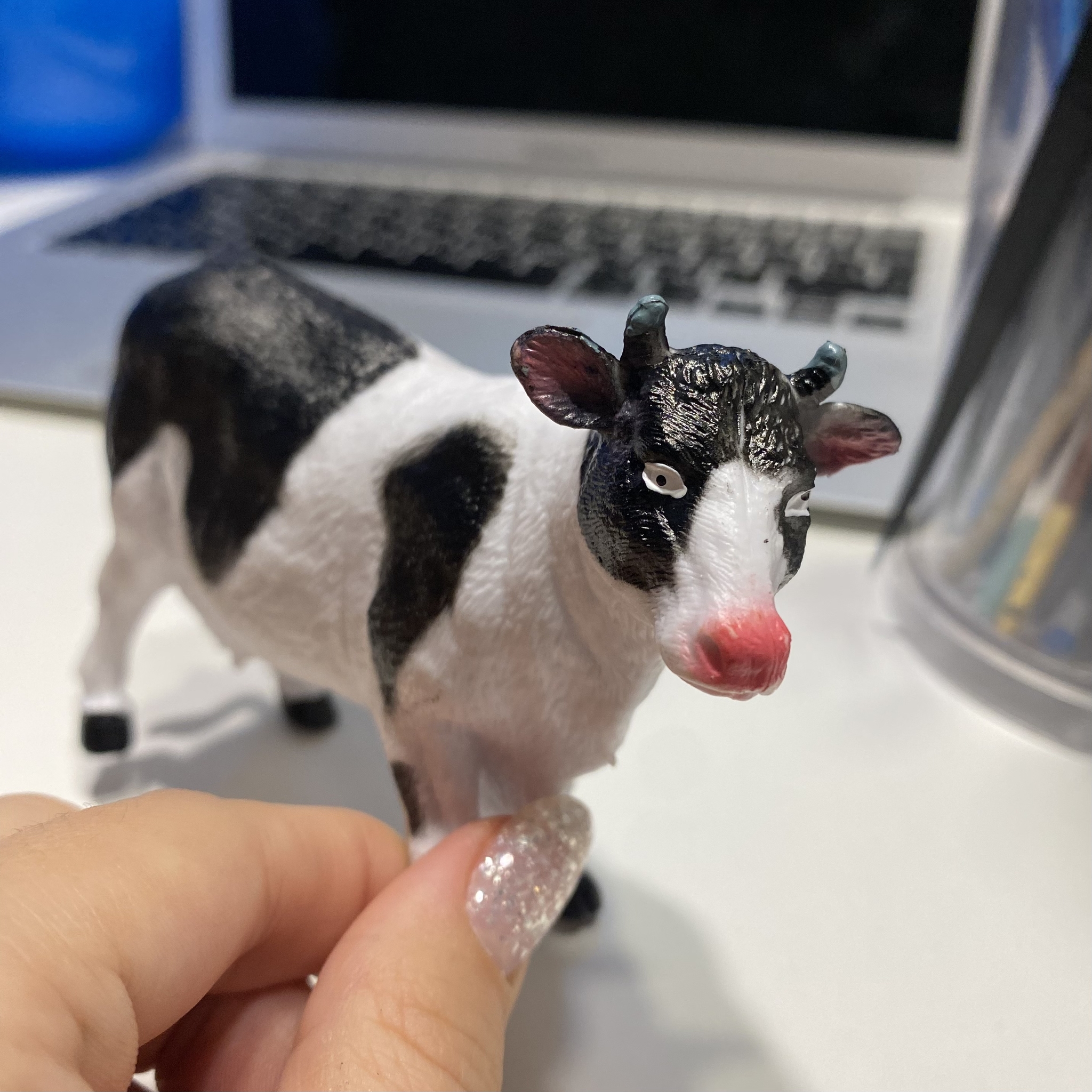 The transformation of a cow - Toys, Restoration, Reincarnation, Customization, Painting, Handmade, Longpost