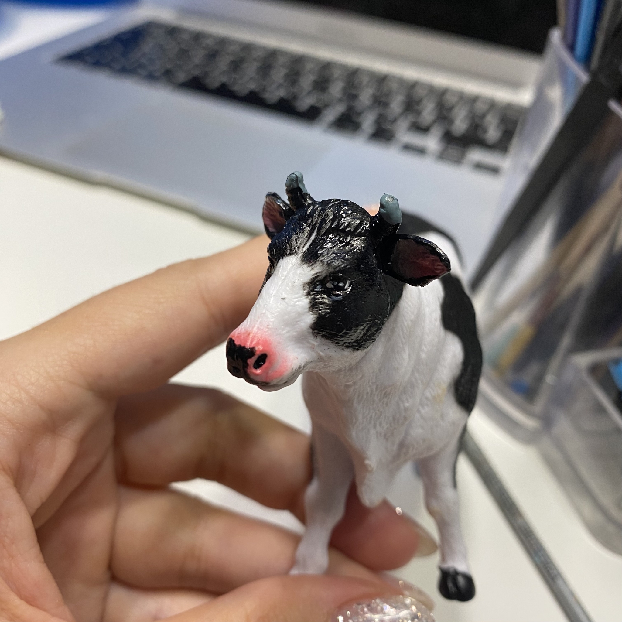 The transformation of a cow - Toys, Restoration, Reincarnation, Customization, Painting, Handmade, Longpost