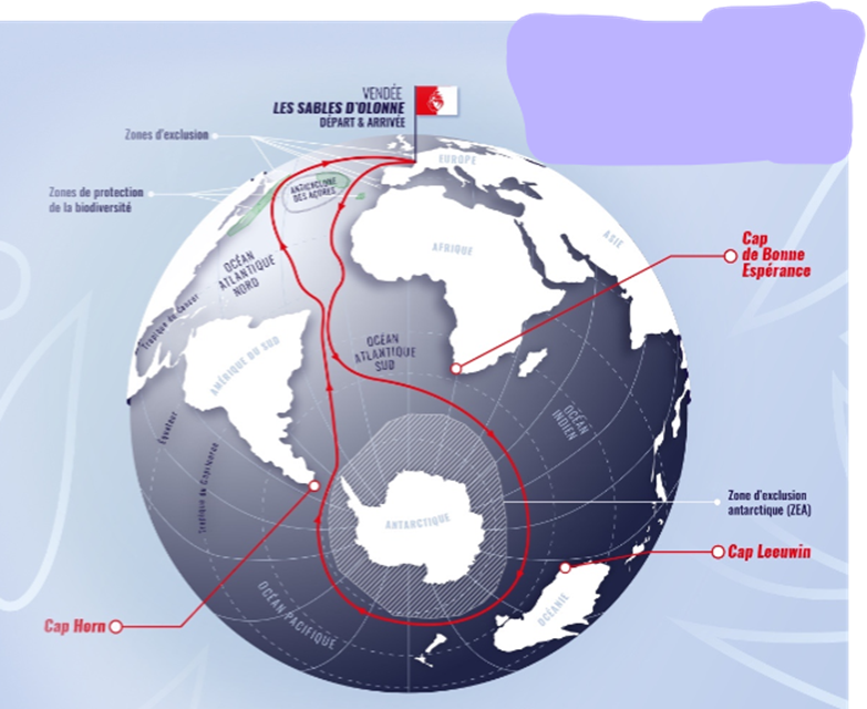 Маршрут Vende Globe - Моё, Парусный спорт, Парус, Регата, Длиннопост