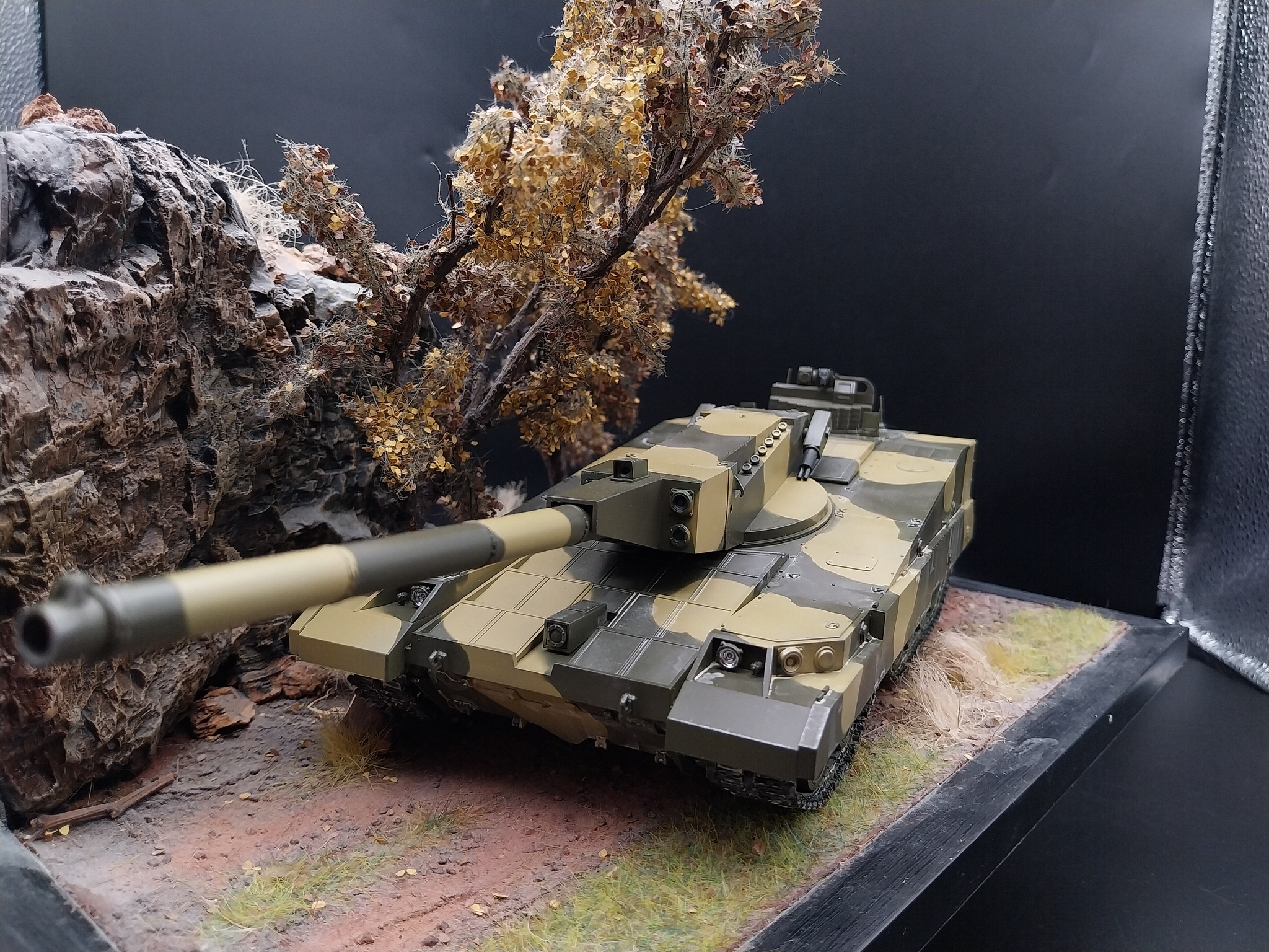 Trumpeter 09598 Object 490B - My, Stand modeling, An object, Tanks, Longpost