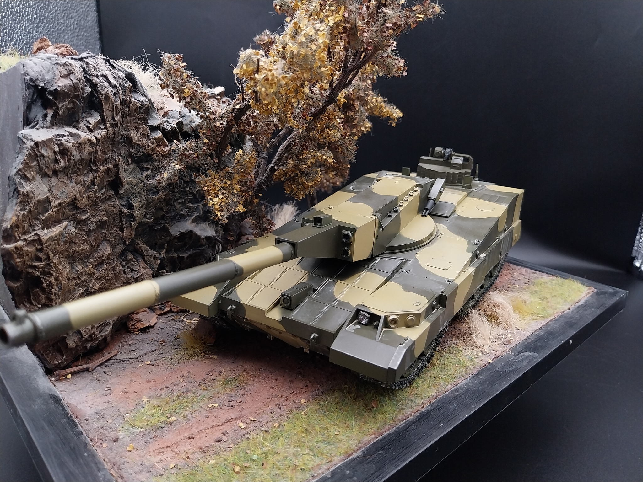 Trumpeter 09598 Object 490B - My, Stand modeling, An object, Tanks, Longpost