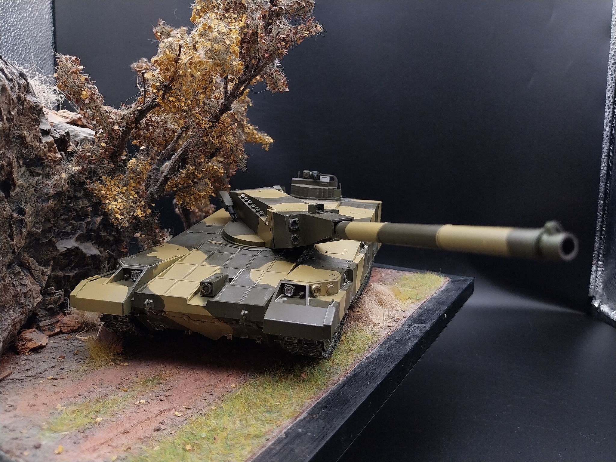 Trumpeter 09598 Object 490B - My, Stand modeling, An object, Tanks, Longpost