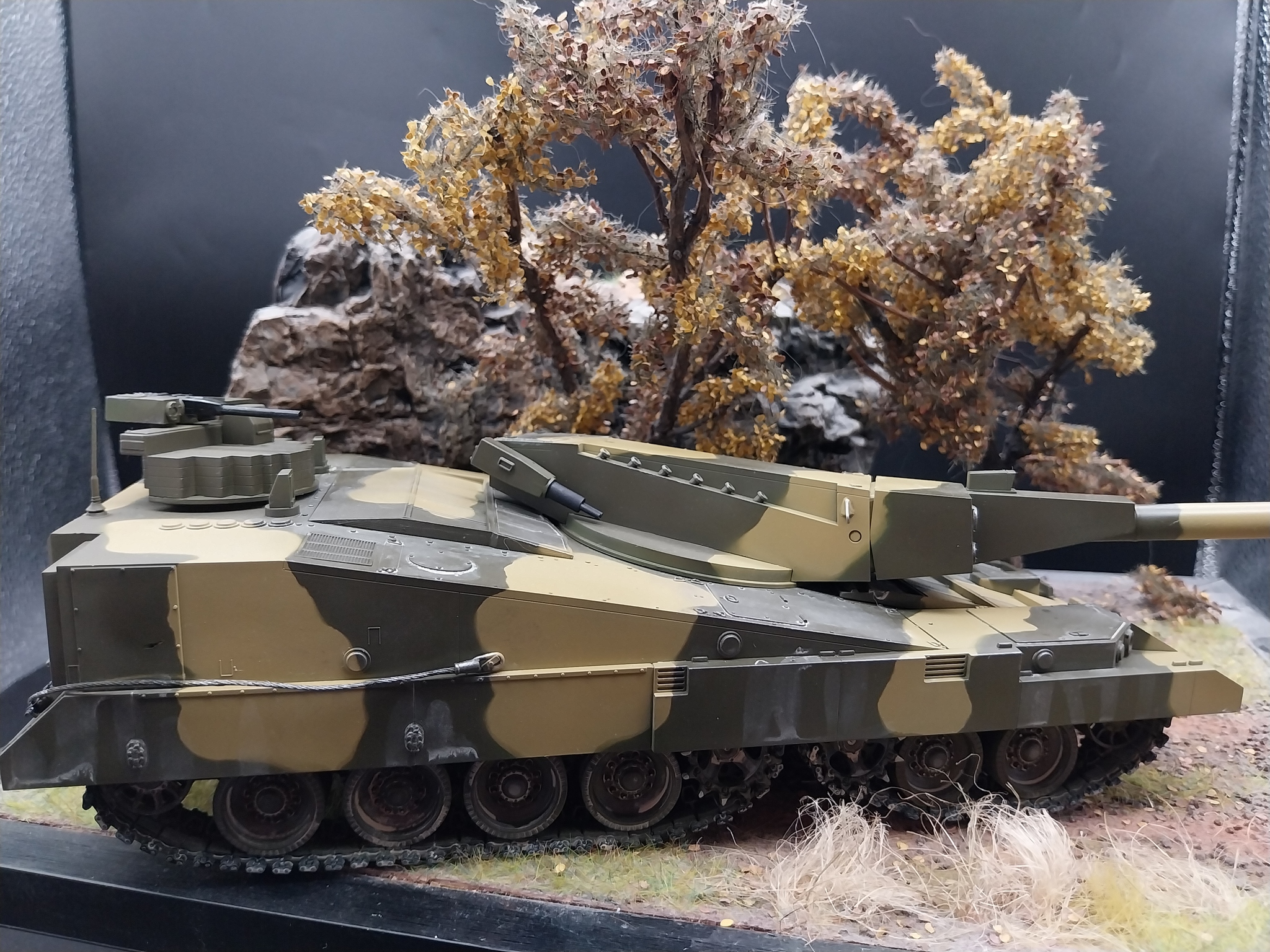 Trumpeter 09598 Object 490B - My, Stand modeling, An object, Tanks, Longpost