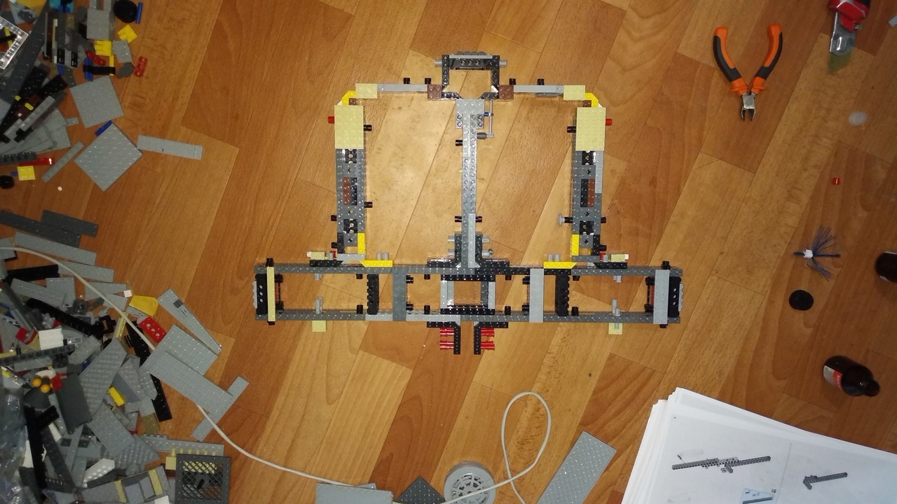 How I Assembled the Millennium Falcon - My, Lego star wars, Picture with text, Longpost