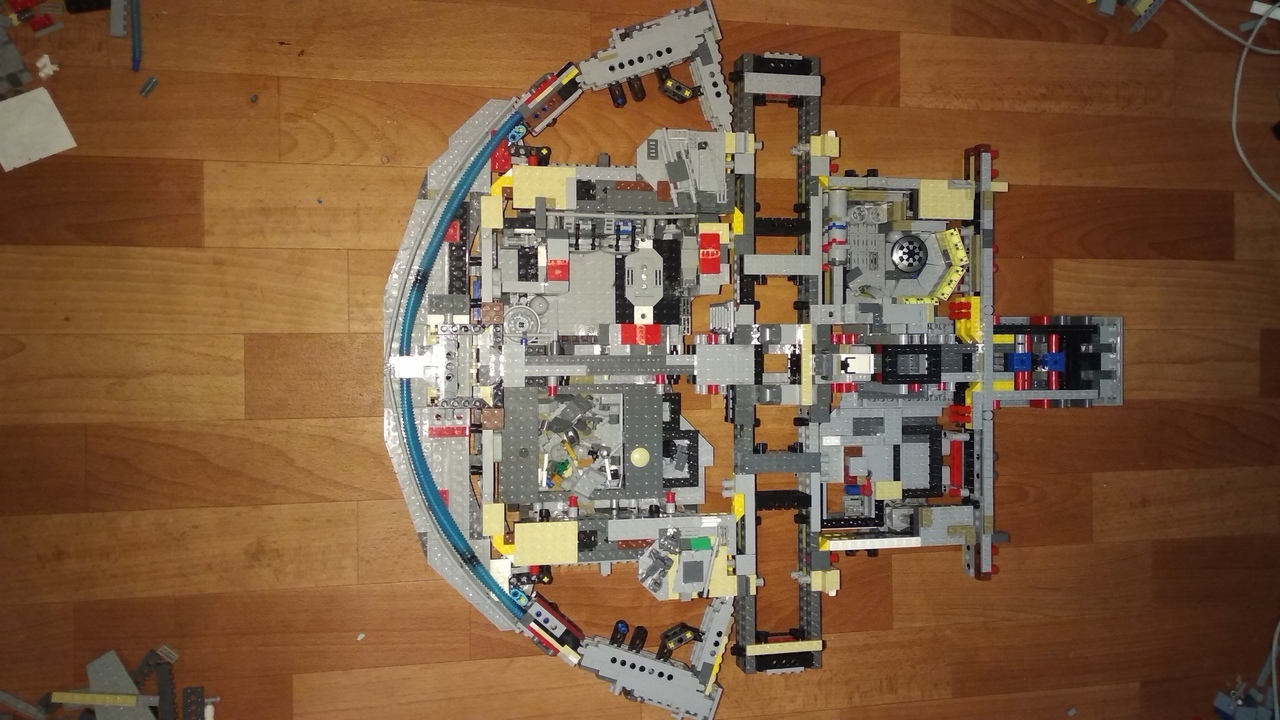 How I Assembled the Millennium Falcon - My, Lego star wars, Picture with text, Longpost