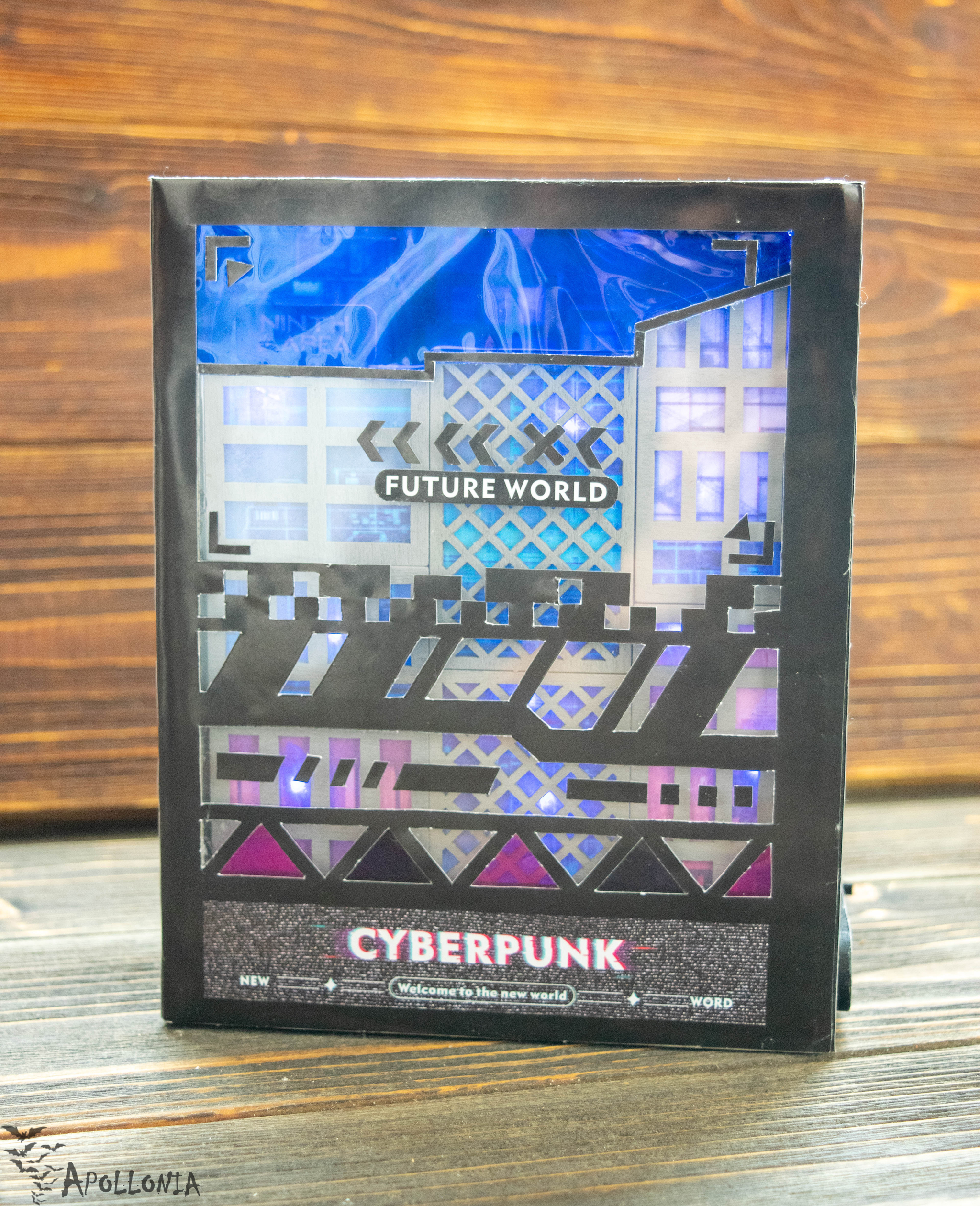 Cyberpunk in miniature - My, Creation, With your own hands, Needlework, Needlework without process, Handmade, Souvenirs, Presents, Decor, Miniature, Longpost