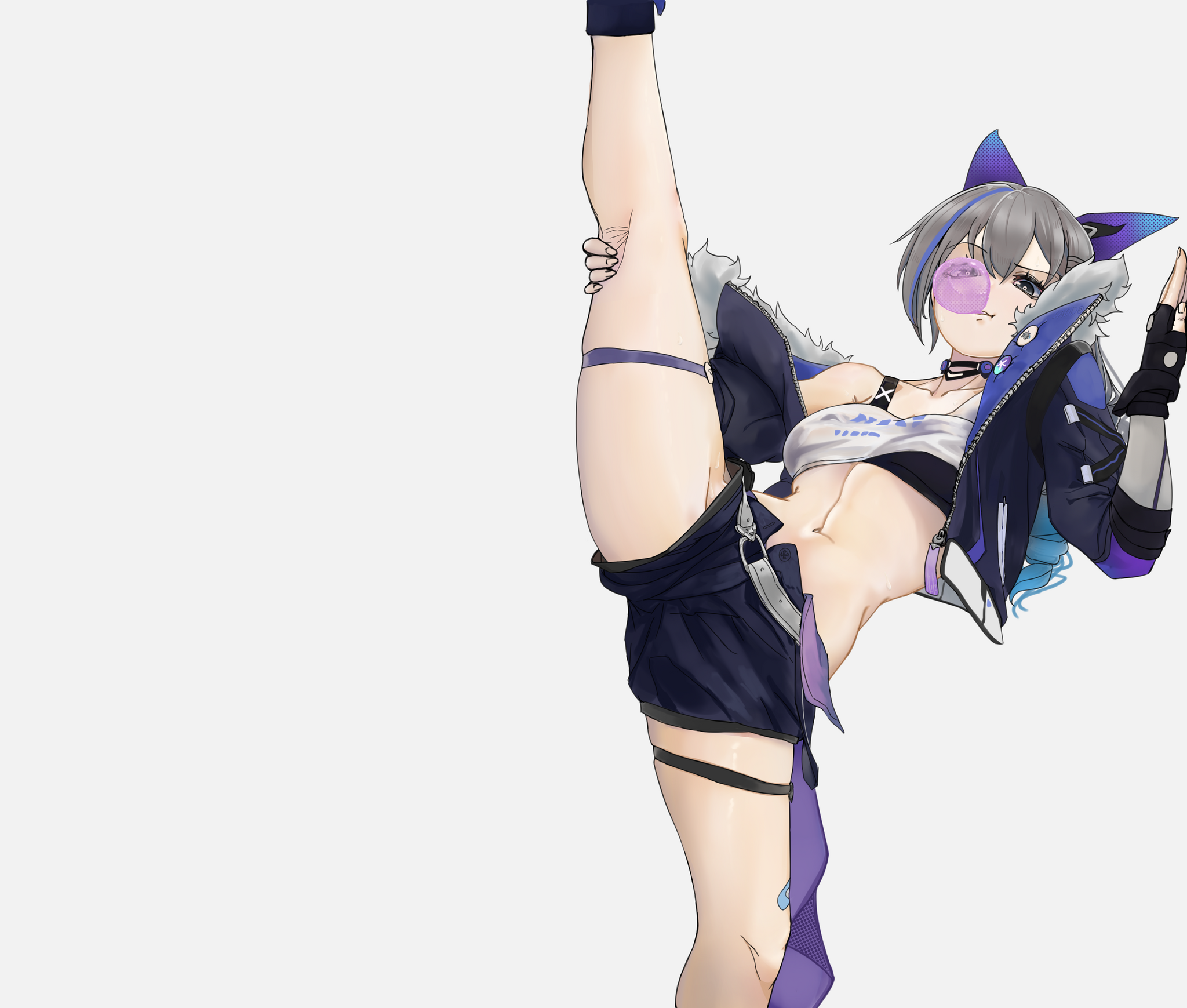 Look what I can do - Anime, Anime art, Silver Wolf (Honkai: Star Rail), Honkai: Star Rail, Hoba