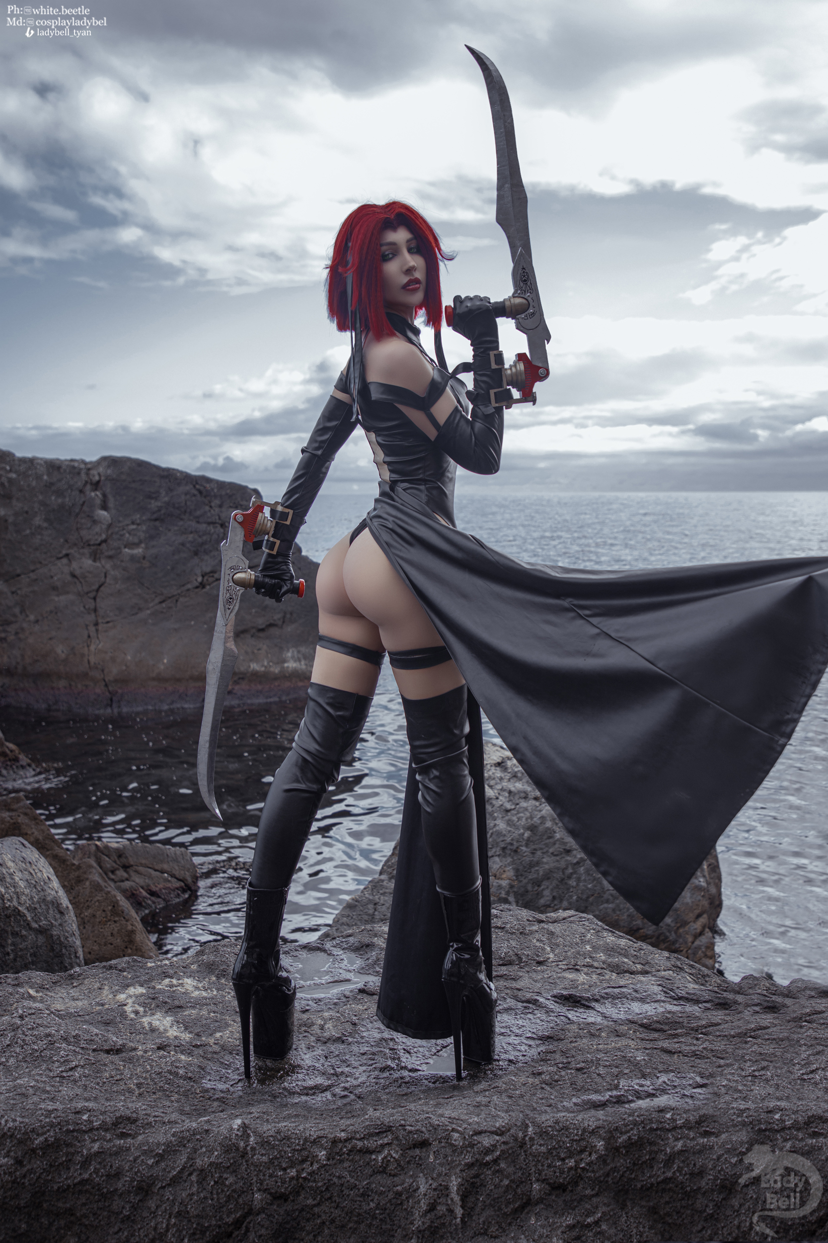 BloodRayne 2 by Ladybell - My, Cosplay, Cosplayers, Boosty, Fashion model, Bloodrayne, Bloodrayne 2, Vampires, Gothic, Dampier, Longpost