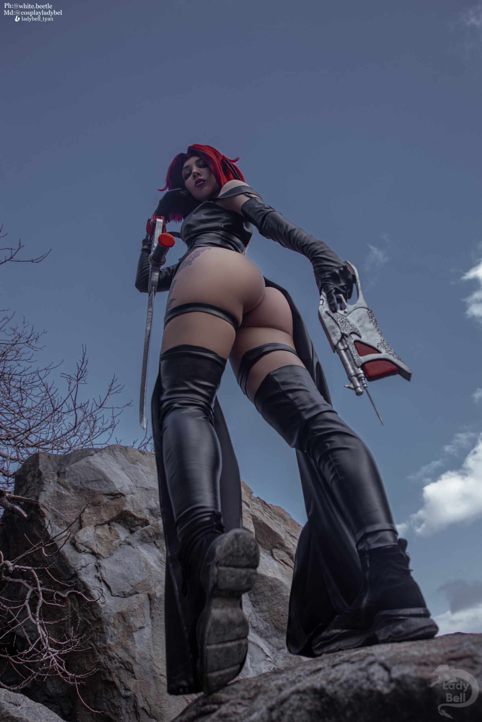 BloodRayne 2 by Ladybell - My, Cosplay, Cosplayers, Boosty, Fashion model, Bloodrayne, Bloodrayne 2, Vampires, Gothic, Dampier, Longpost