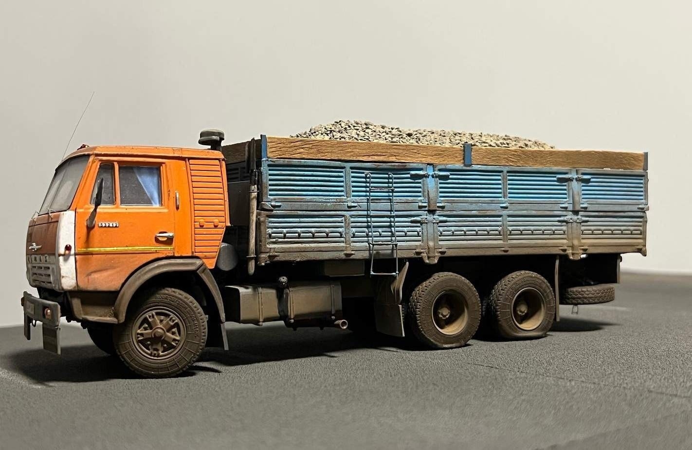 Souvenir Kamaziks in the tape 37 - Kamaz, Scale model, Stand modeling, Longpost, Hobby, Modeling, Collecting, Collection, Souvenirs