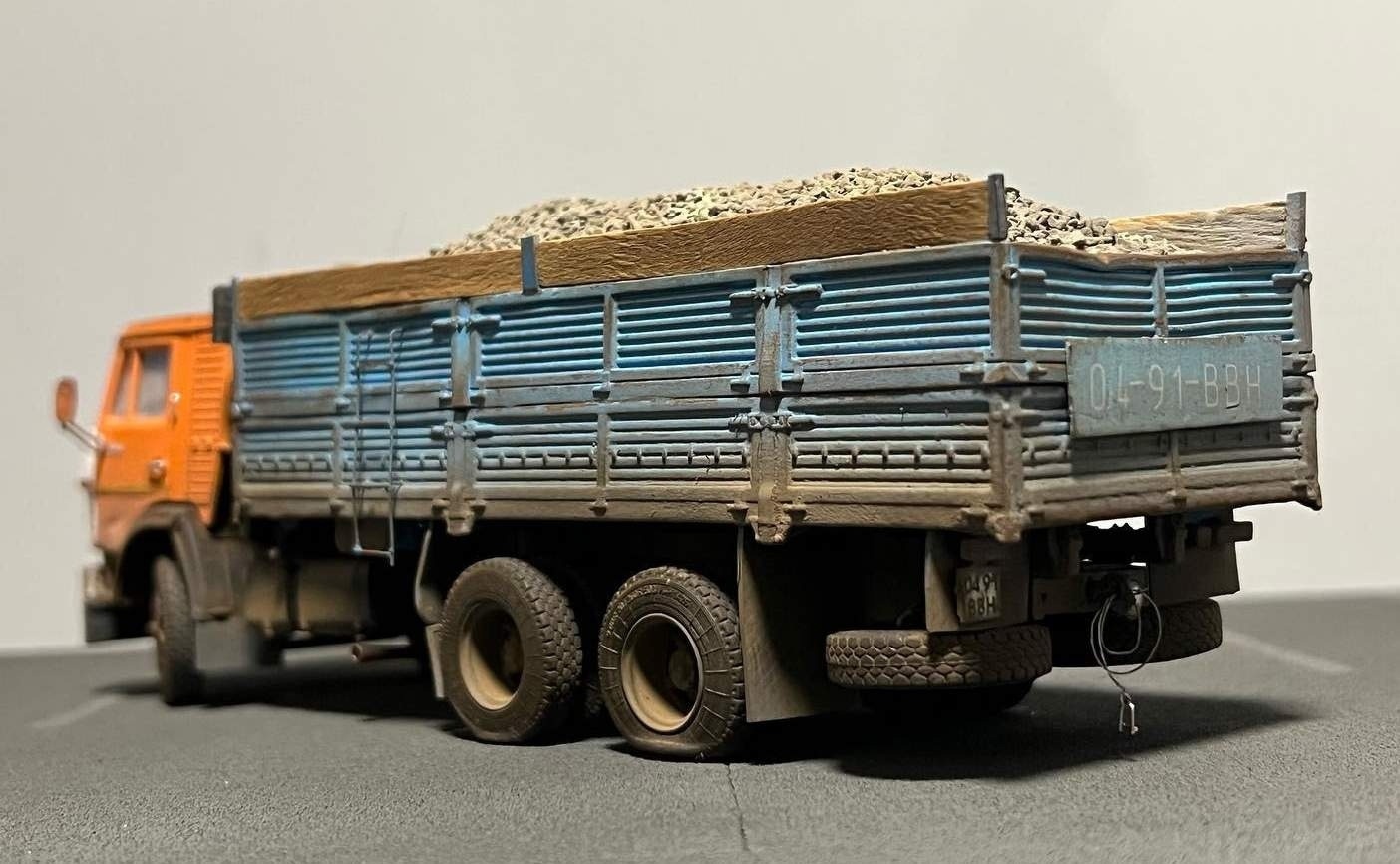 Souvenir Kamaziks in the tape 37 - Kamaz, Scale model, Stand modeling, Longpost, Hobby, Modeling, Collecting, Collection, Souvenirs