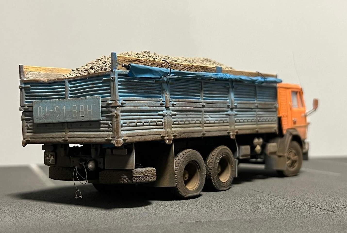 Souvenir Kamaziks in the tape 37 - Kamaz, Scale model, Stand modeling, Longpost, Hobby, Modeling, Collecting, Collection, Souvenirs