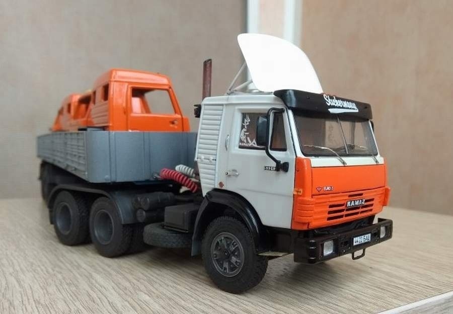 Souvenir Kamaziks in the tape 37 - Kamaz, Scale model, Stand modeling, Longpost, Hobby, Modeling, Collecting, Collection, Souvenirs