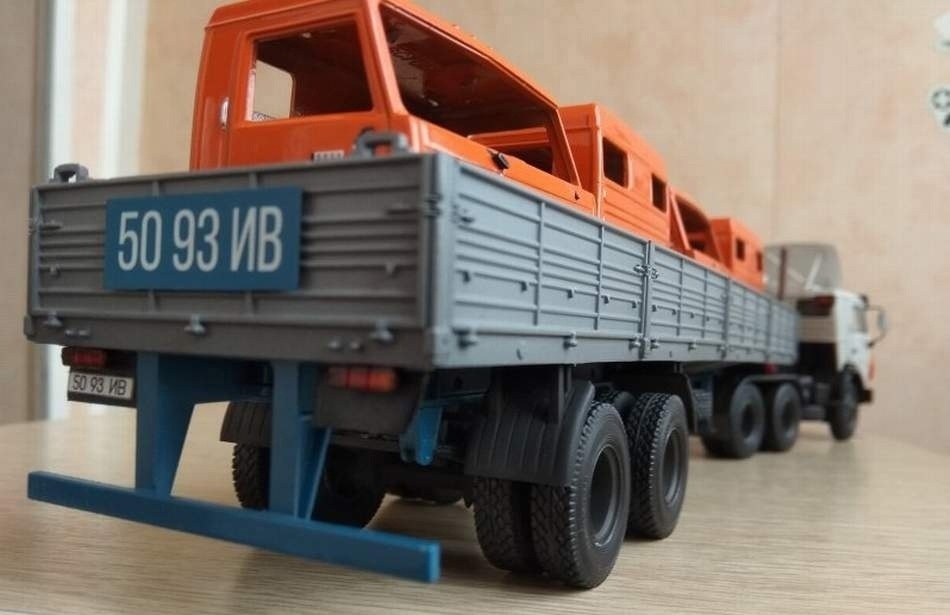 Souvenir Kamaziks in the tape 37 - Kamaz, Scale model, Stand modeling, Longpost, Hobby, Modeling, Collecting, Collection, Souvenirs