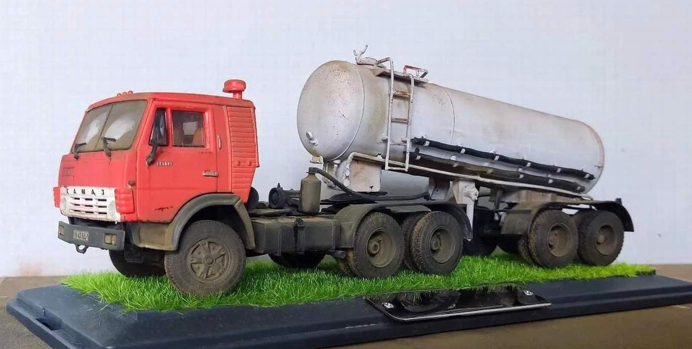 Souvenir Kamaziks in the tape 37 - Kamaz, Scale model, Stand modeling, Longpost, Hobby, Modeling, Collecting, Collection, Souvenirs