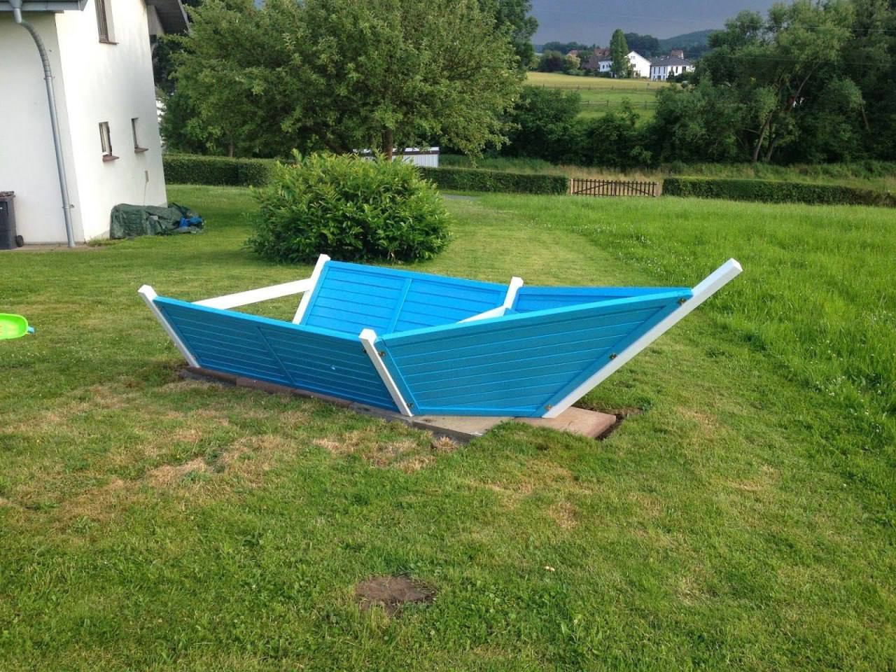 — A sandbox in the form of a boat from a subscriber - Crossposting, Pikabu publish bot, Telegram (link), Longpost, Sandbox, The photo