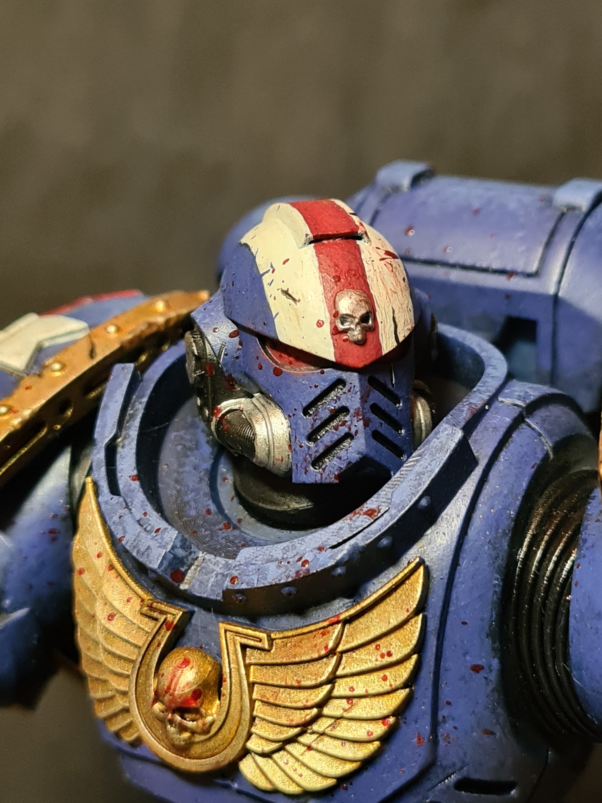 Space Marine 2 - Моё, Warhammer 40k, Warhammer, Покраска миниатюр, Моделизм, Покраска, Фигурки, Роспись, 3D принтер, 3D печать, 3D моделирование, Wh miniatures, Масштабная модель, Стендовый моделизм, Длиннопост