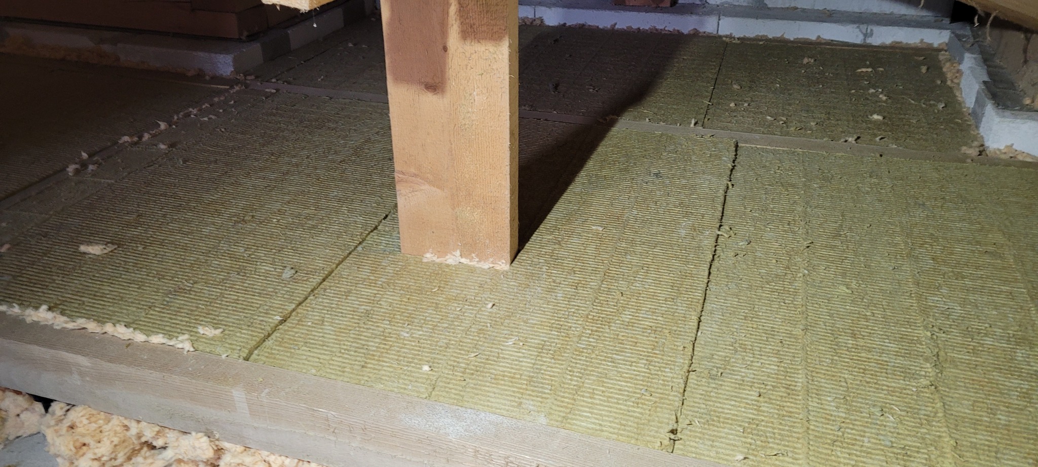 Insulation of attic floors made of precast concrete: global challenges or becoming your own evil Pinocchio-2 - My, Insulation of the house, Home construction, Attic, Longpost