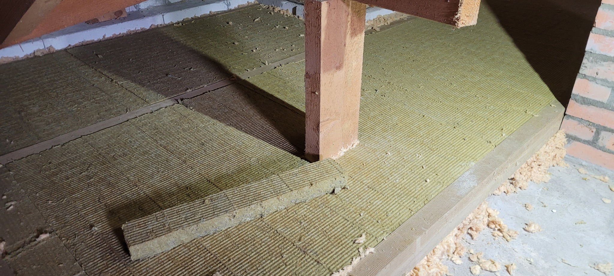 Insulation of attic floors made of precast concrete: global challenges or becoming your own evil Pinocchio-2 - My, Insulation of the house, Home construction, Attic, Longpost