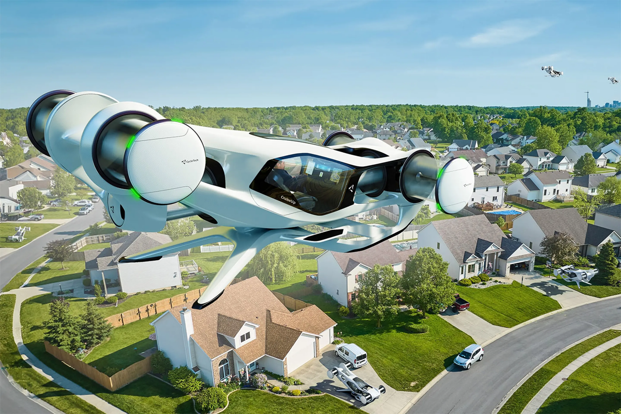 Meet the Future of Aviation: CycloTech - My, Energy (energy production), Energy, Electricity, Engine, Engineer, Aviation, civil Aviation, Inventions, Flying car, Aircraft construction, Airplane, Electric transport, Translated by myself, Telegram (link)