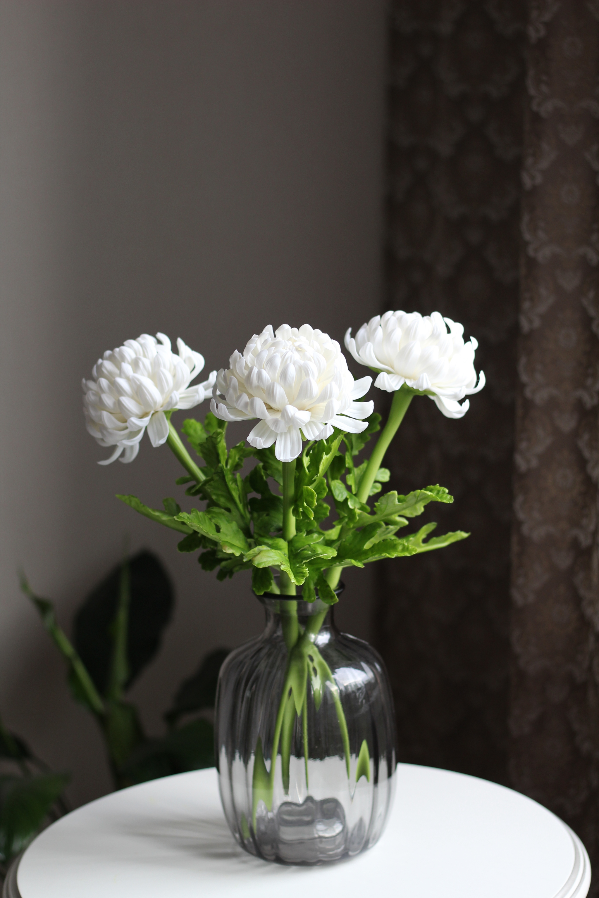 Chrysanthemums - My, Лепка, Flowers, Polymer clay, Needlework without process, Decor, Chrysanthemums, Autumn, Interior, Polymer floristry, Friday, Friday tag is mine, Longpost