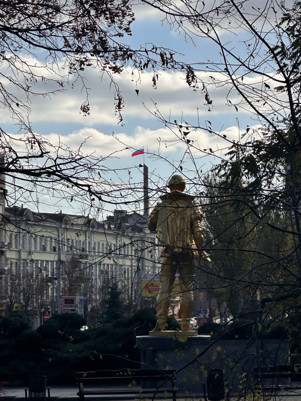 Mid-November in Donetsk - My, Donetsk, DPR, November, City walk, Longpost