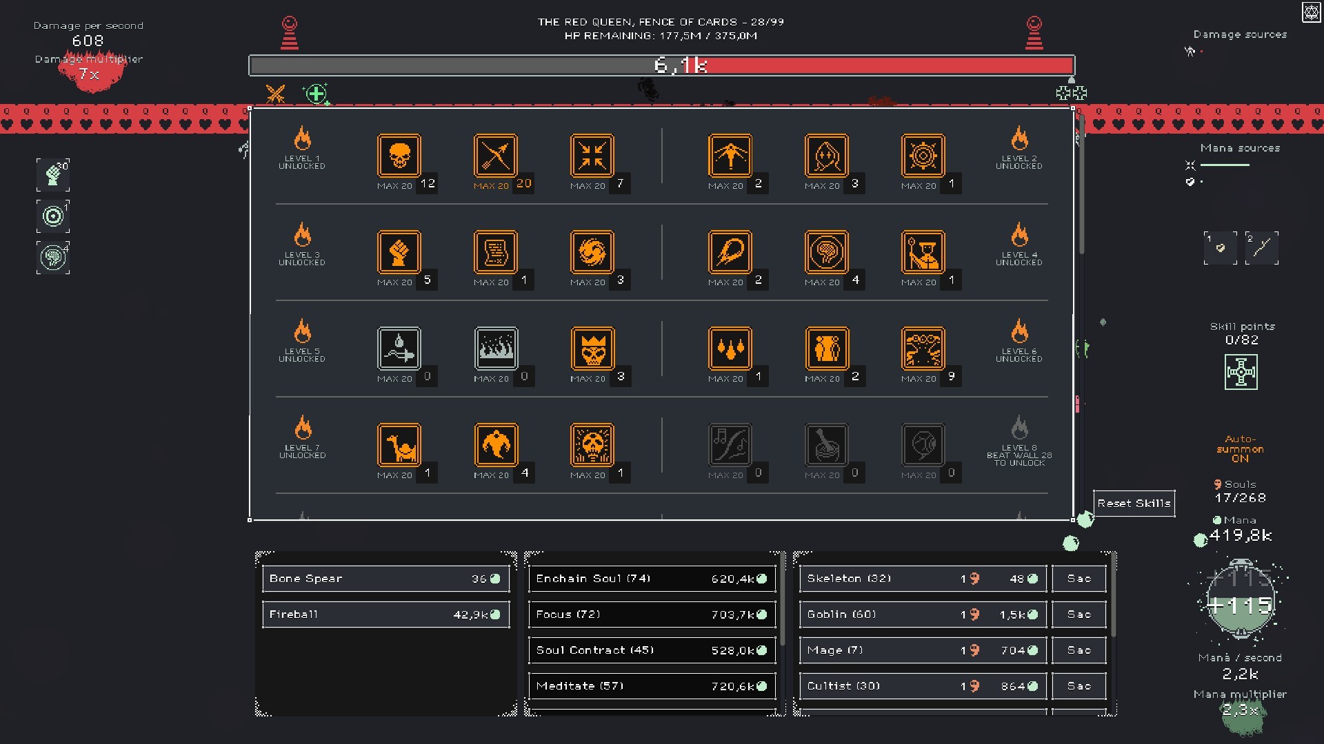 Армия некроманта. Journey to Incrementalia - Моё, Инди, Обзор, Игровые обзоры, Компьютерные игры, Steam, Idle, Некромант, Инди игра, Игры, Видео, Без звука, Длиннопост