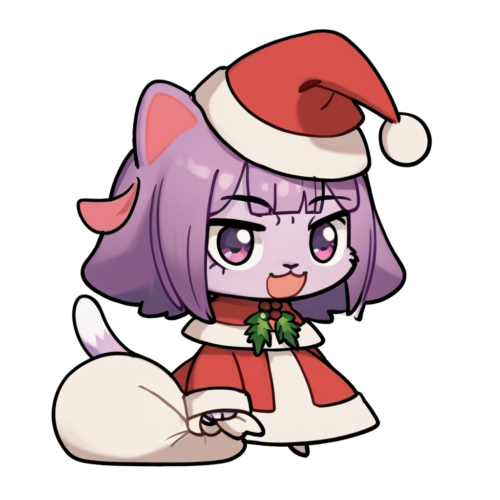 Padoru Padoru! - My, Anime, Neural network art, Нейронные сети, Vatican, Longpost, Luce, Ellen Joe (zzz), Zenless Zone Zero, screw, Chip and Dale, Padoru