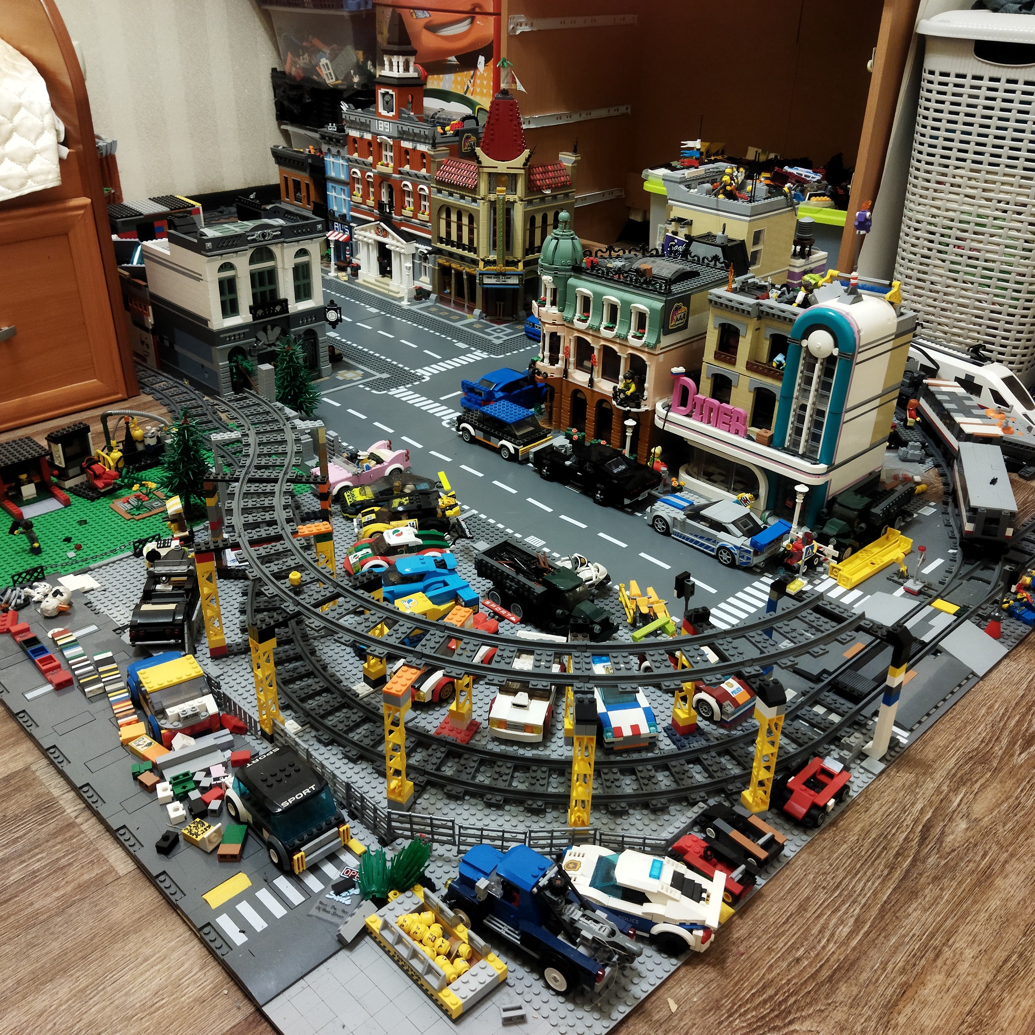 My lego city :) - Lego, Project, Car, Models, Constructor, Analogue