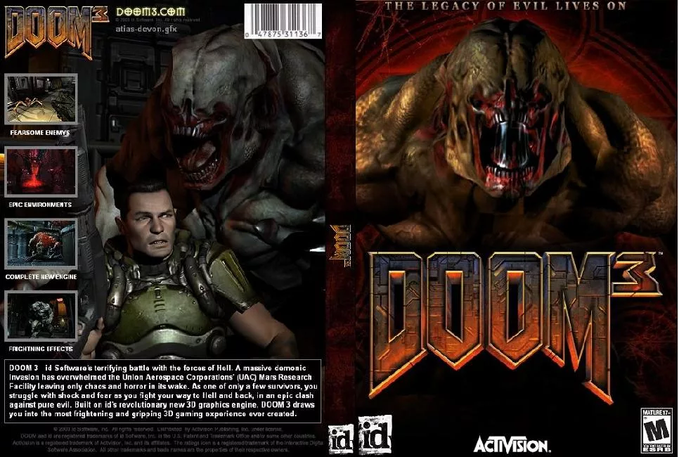 20 лет назад Doom 3 стал в Британии главной игрой 2004 года - Моё, Новости игрового мира, Компьютерные игры, Doom 3, Видео, Вертикальное видео