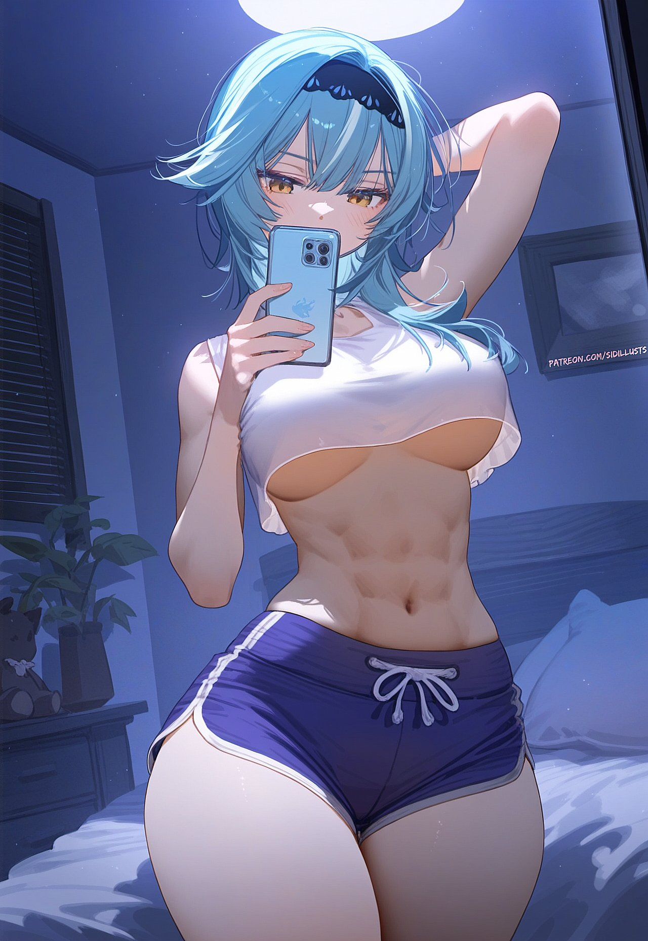 Eola - Genshin impact, Eula (Genshin Impact), Art, Girls, Games, Anime art, Anime, Neural network art, Strong girl, Muscleart, Sidillusts