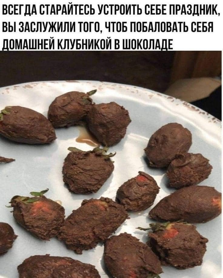 Strawberries in chocolate - Humor, Picture with text, Strawberry (plant), Chocolate, Yummy