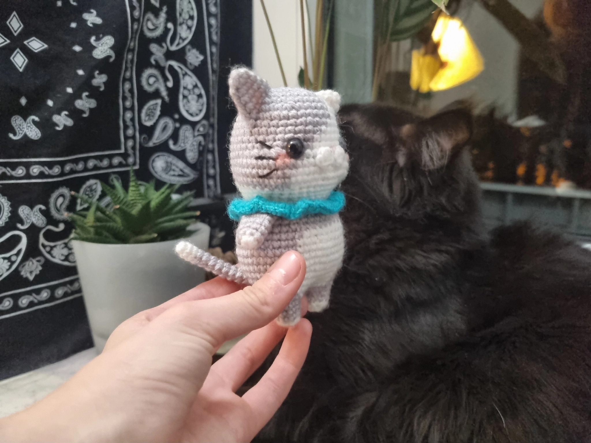 Kitties for a regular client - My, Knitting, Crochet, With your own hands, Needlework, Creation, Author's toy, Toys, Knitted toys, Presents, Order, Needlework without process, Keychain, cat, Yarn, Longpost, Amigurumi