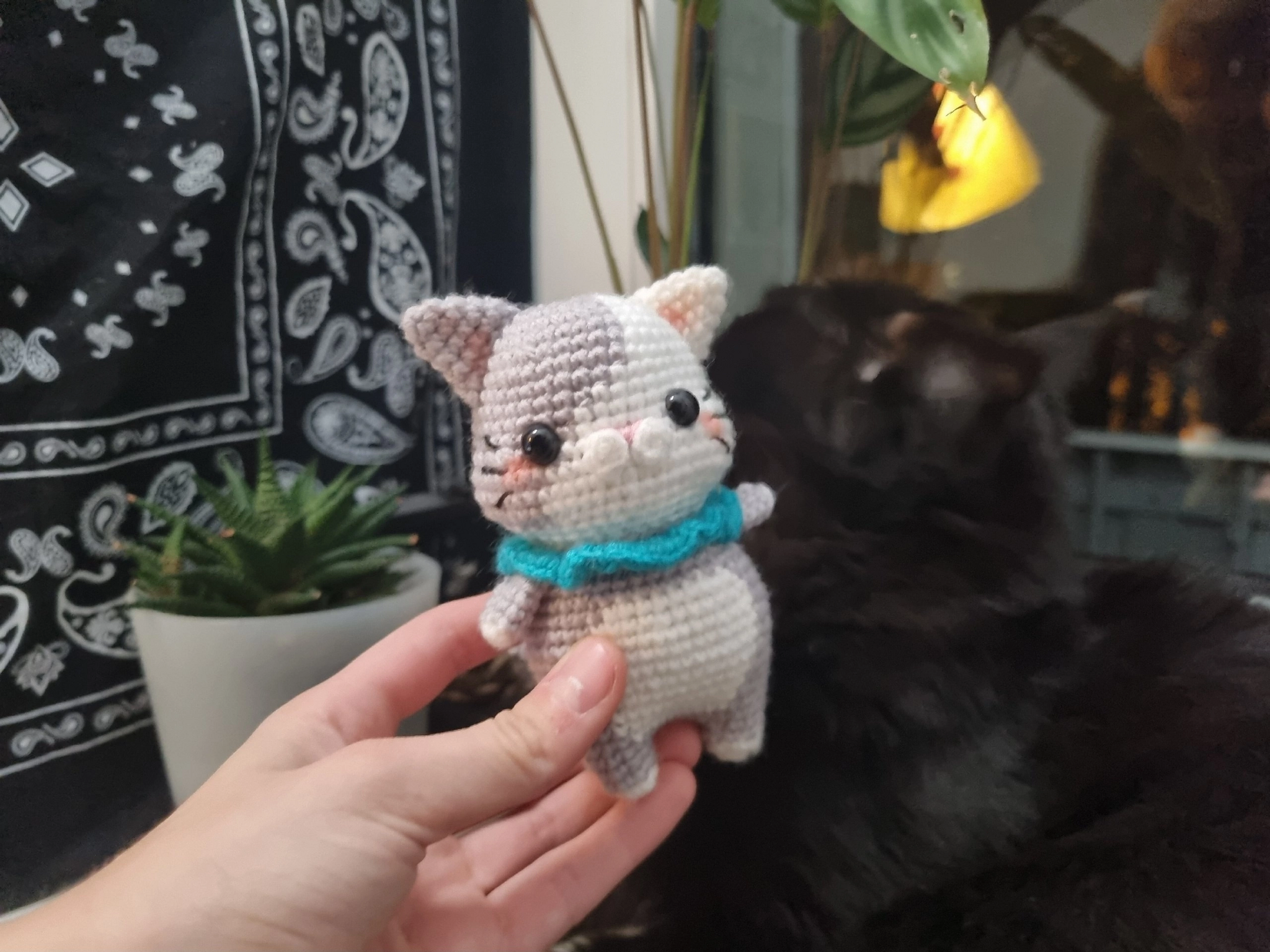 Kitties for a regular client - My, Knitting, Crochet, With your own hands, Needlework, Creation, Author's toy, Toys, Knitted toys, Presents, Order, Needlework without process, Keychain, cat, Yarn, Longpost, Amigurumi