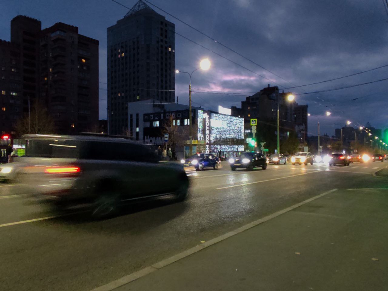 Evening Donetsk - My, Donetsk, DPR, Evening, Longpost