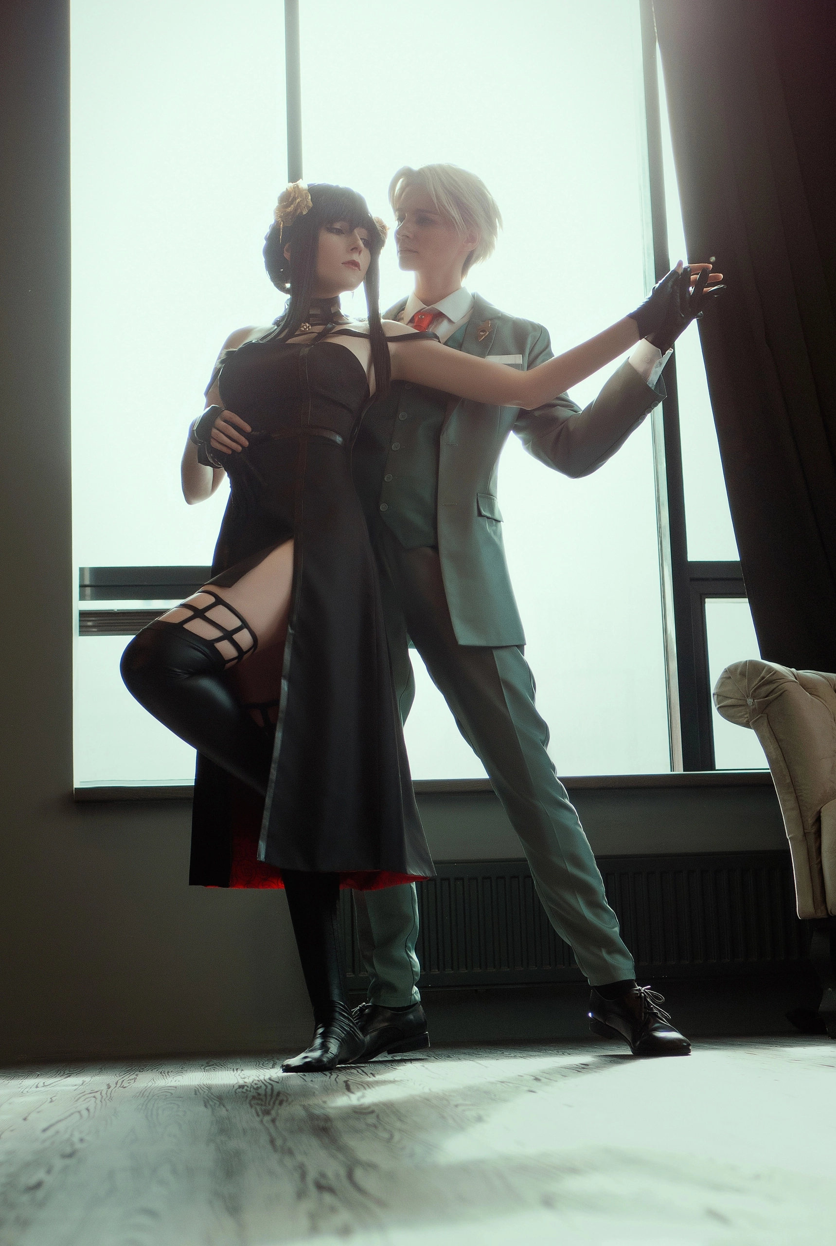 Spy x Family | Yor Forger & Loid Forger - Cosplay, Yor Forger, Loid Forger, Spy X Family, The photo, VKontakte (link), Longpost