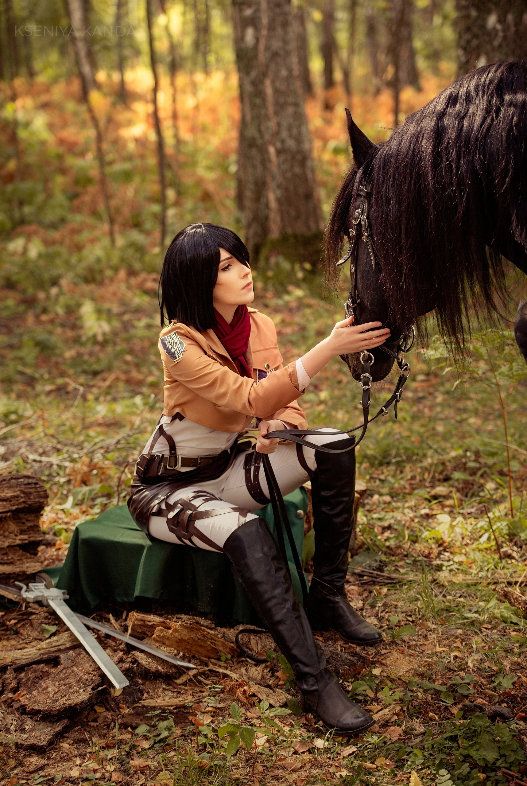 Mikasa Ackerman | Shingeki no Kyojin - Cosplay, Mikasa Ackerman, Attack on titan, The photo, VKontakte (link), Longpost