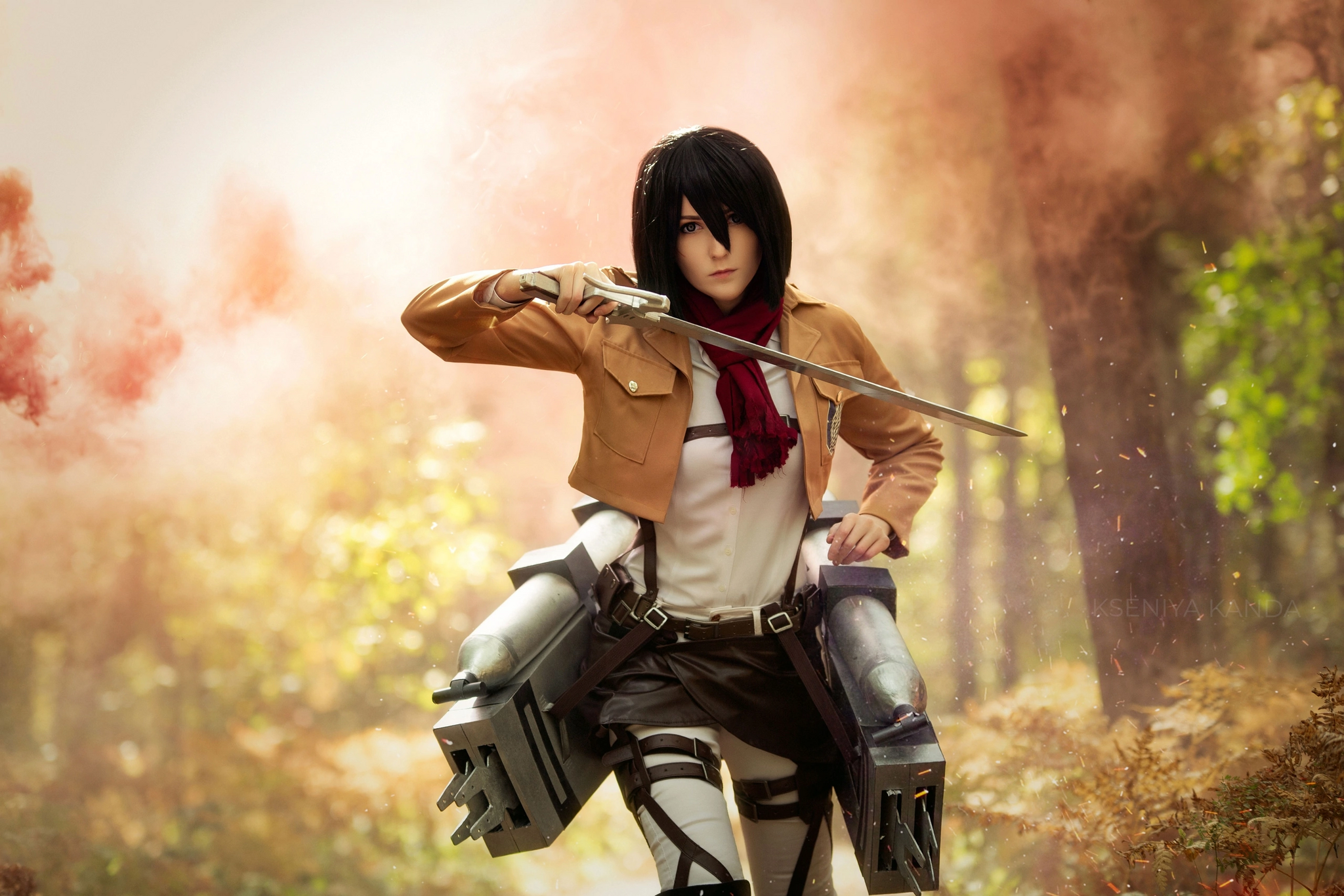 Mikasa Ackerman | Shingeki no Kyojin - Cosplay, Mikasa Ackerman, Attack on titan, The photo, VKontakte (link), Longpost