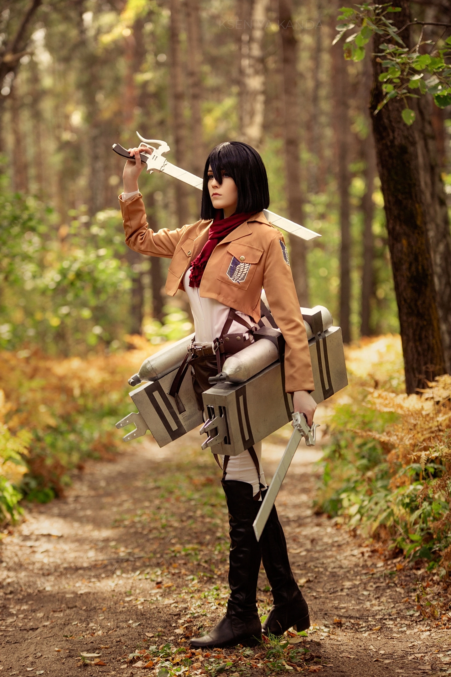 Mikasa Ackerman | Shingeki no Kyojin - Cosplay, Mikasa Ackerman, Attack on titan, The photo, VKontakte (link), Longpost