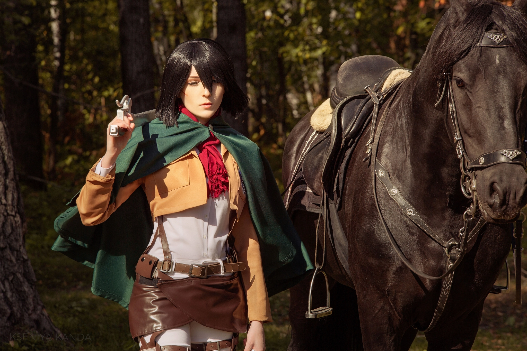 Mikasa Ackerman | Shingeki no Kyojin - Cosplay, Mikasa Ackerman, Attack on titan, The photo, VKontakte (link), Longpost