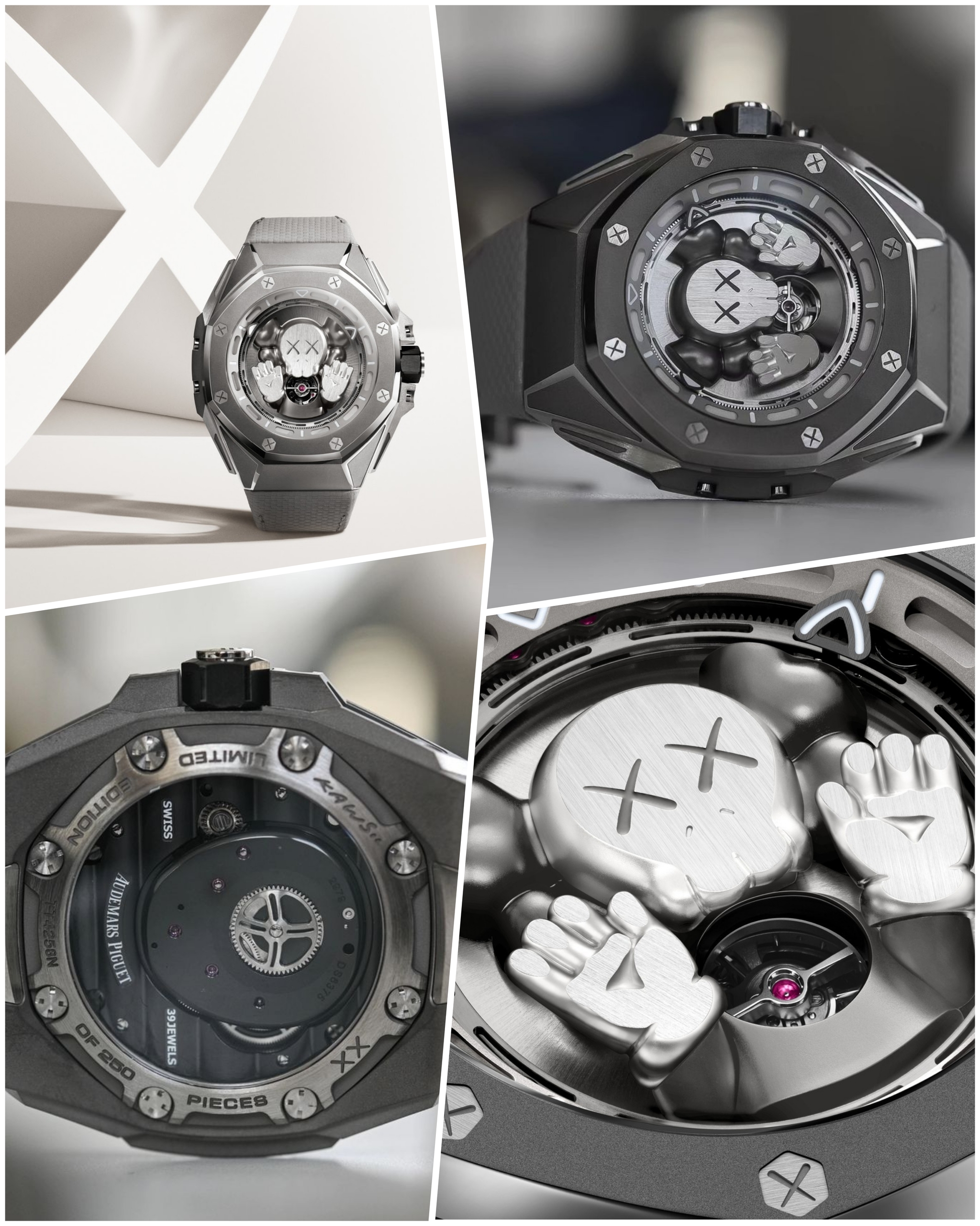 Royal Oak Concept Tourbillon COMPANION - a fresh collaboration between Audemars Piguet and KAWS - Collecting, Wrist Watch, Collection, Accessories, Assembly, Clock, Design, Breaking News, Good news, Fresh, news, Workshop, Manufactory, CNC, Production, Yandex Zen (link), Longpost