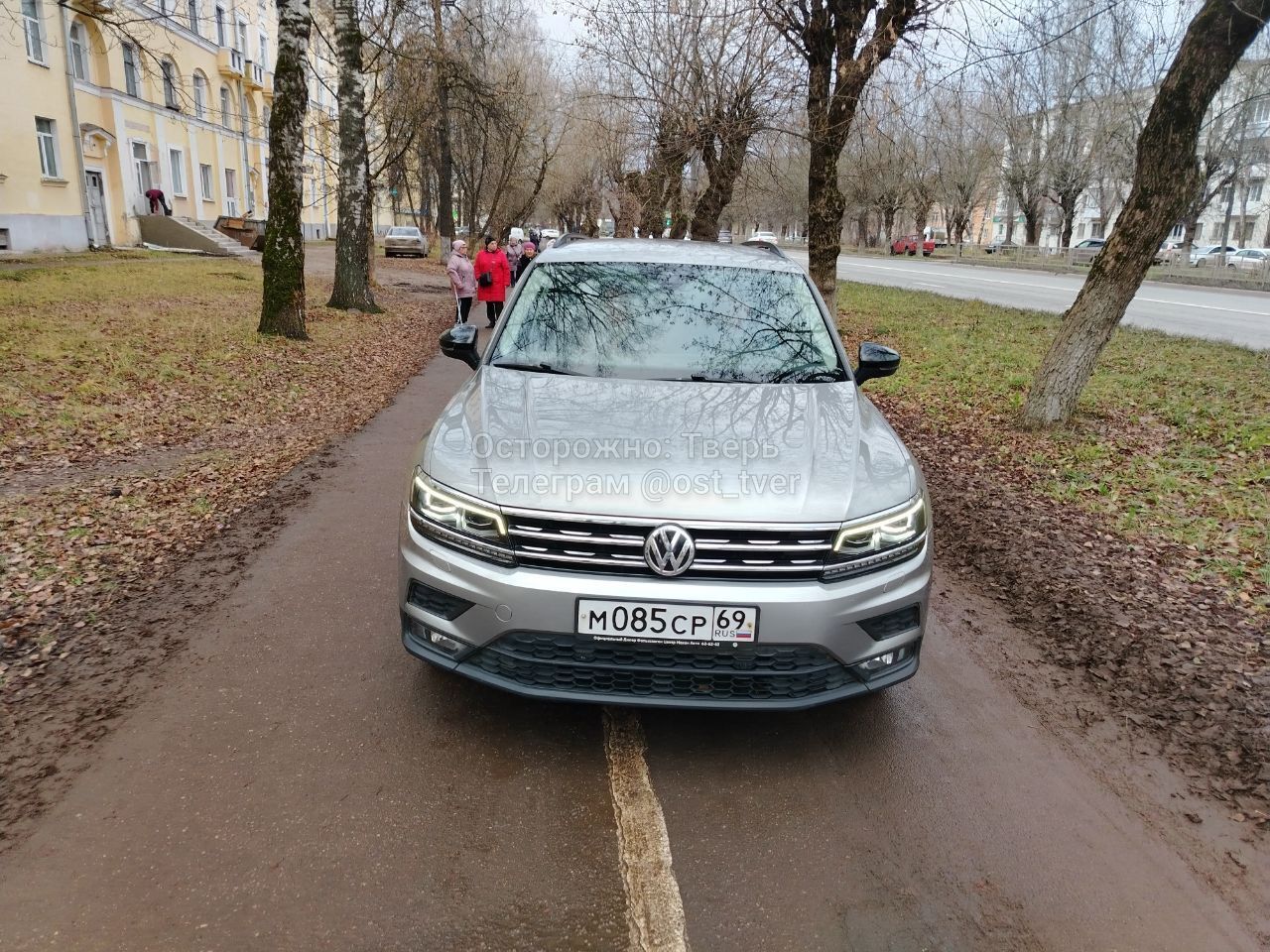 Мастер парковки - Неправильная парковка, Тверь, Тротуар