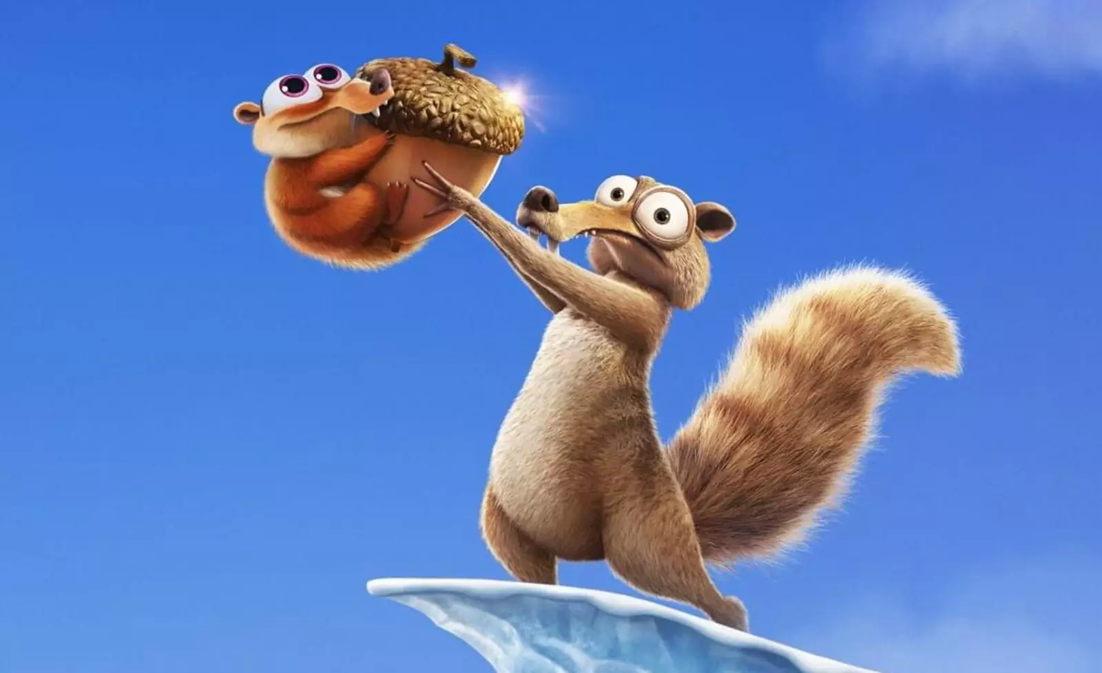 Hazel - Cartoon characters, Hazel, Squirrel, Images, Ice Age (cartoon), Saber-toothed squirrel, Special operation, Scratch, Nuts